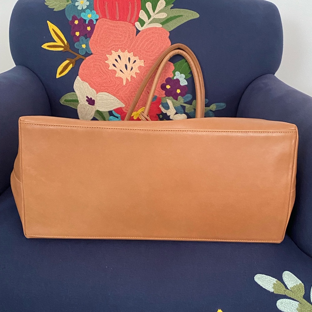New, Natural Leather Handmade Woman Shoulder Tote Bag - Picture 6 of 12